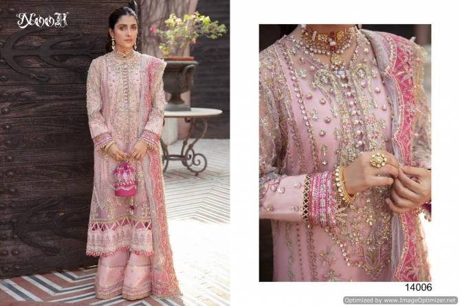 Noor Afrozeh 2 Georgette Festive Wear Heavy Designer Pakistani Salwar Kameez Collection